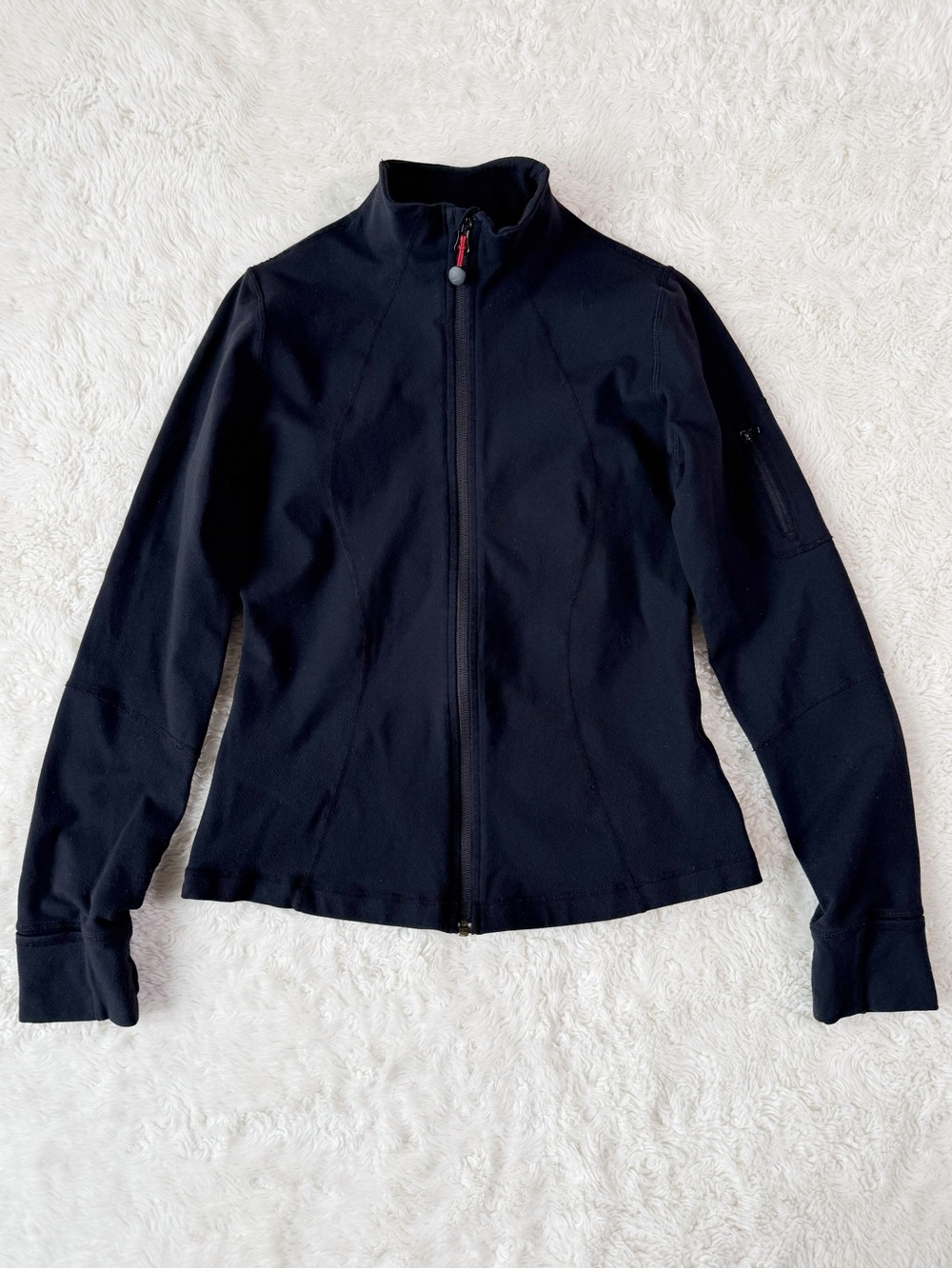 Lululemon Woman Black Define Zip-Up Jacket Sweater US6 Athleisure Activewear - Picture 3 of 7